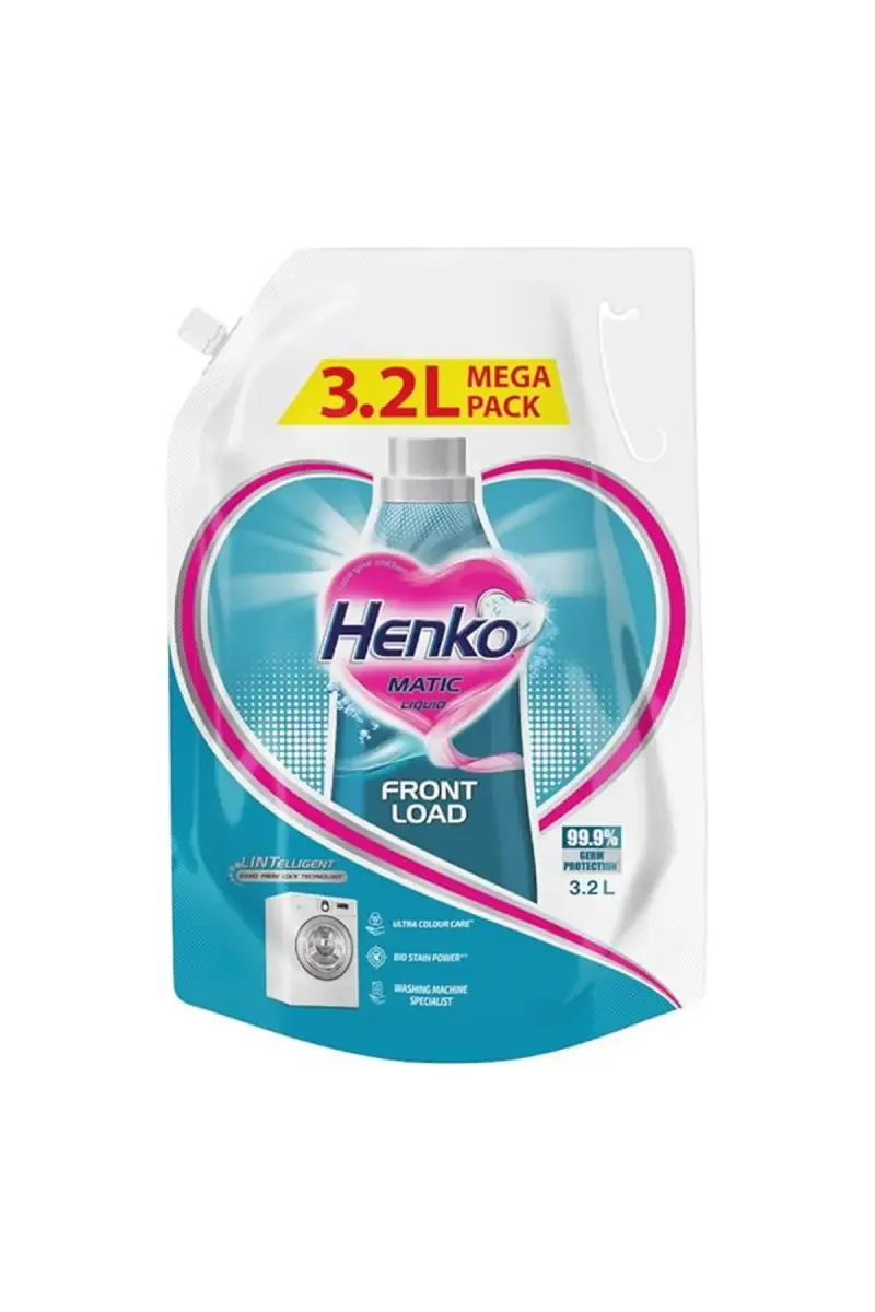 Henko Matic Front Load Detergent Liquid - 3.2 Ltr