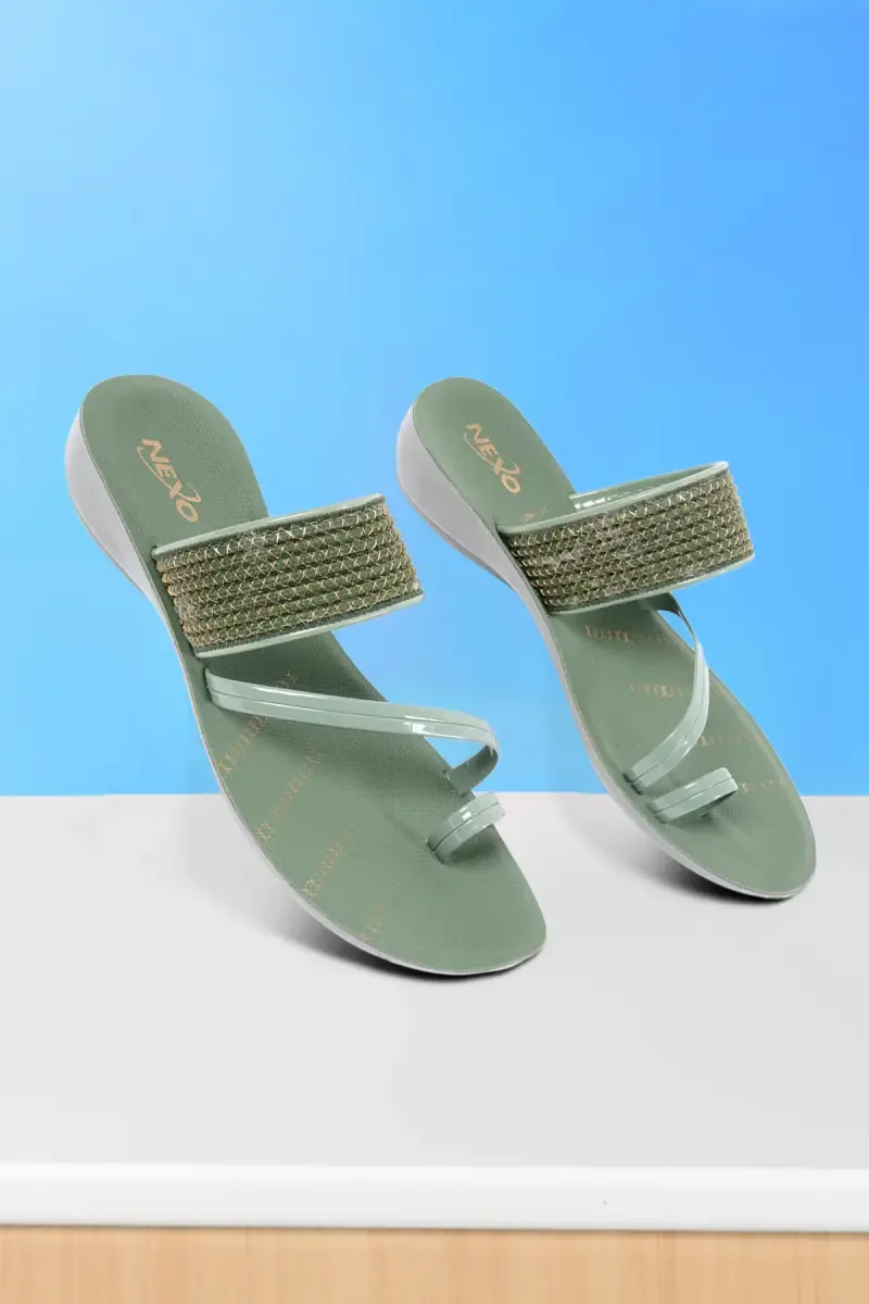 Stylish Slip-On Toe Ring Sandals for Women 0350639MEH