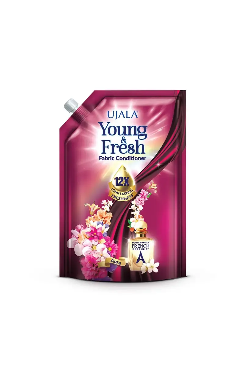 Ujala Aura Young & Fresh Fabric Conditioner - 1 Ltr