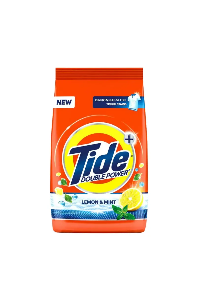 Tide Lemon & Mint Detergent Washing Powder - 1 Kg Pouch