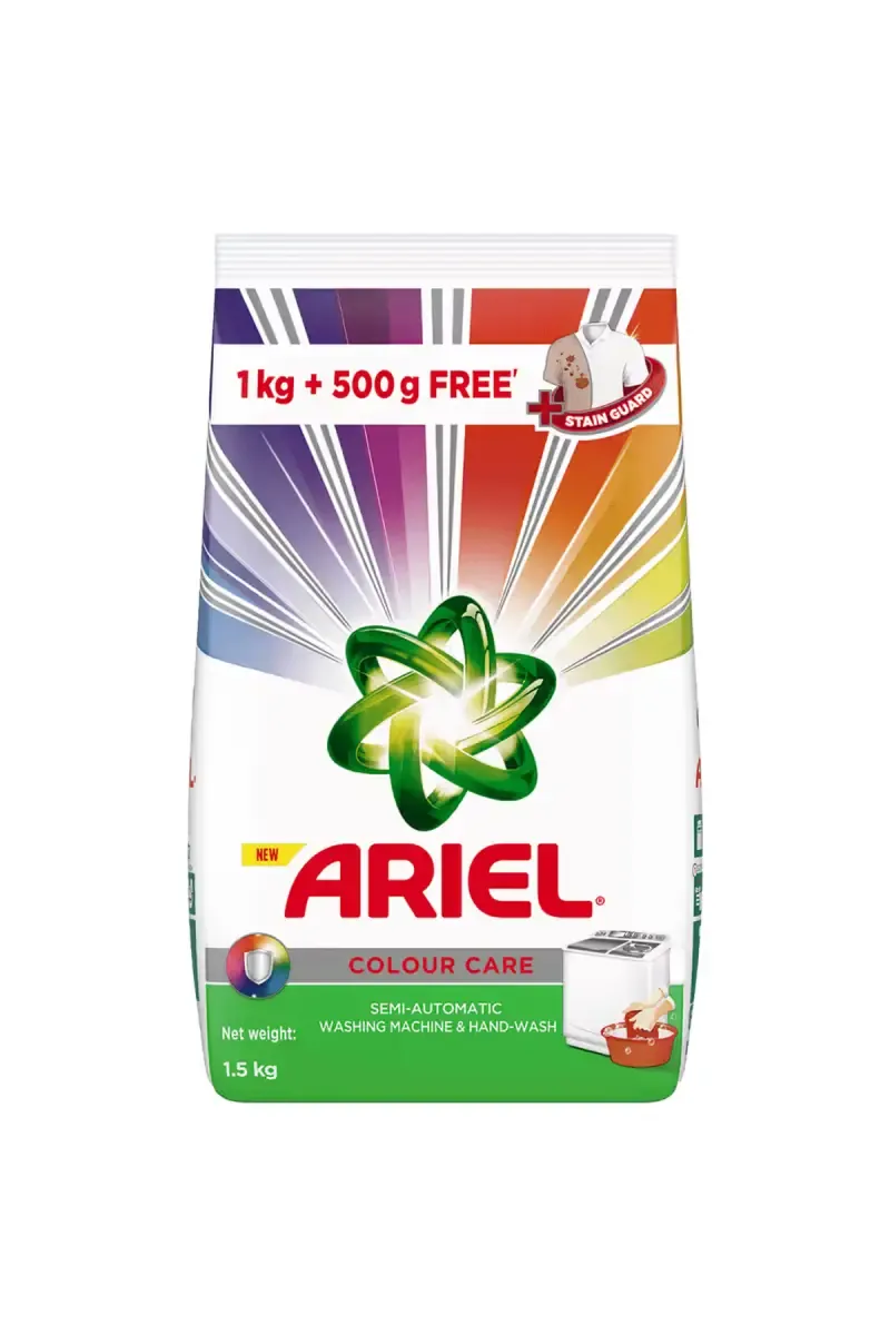 Ariel Colour Care Detergent Powder - 1.5 kg
