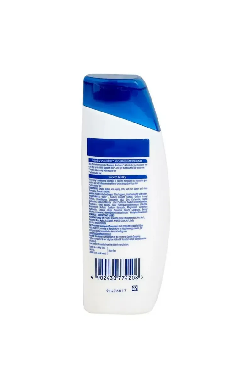 Head & Shoulders Smooth & Silky Anti-Dandruff Shampoo - 180 ml