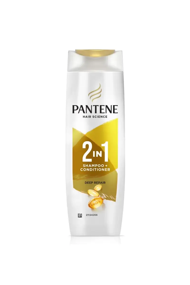Pantene Hair Science, 2in1 Deep Repair Shampoo & Conditioner - 180ml