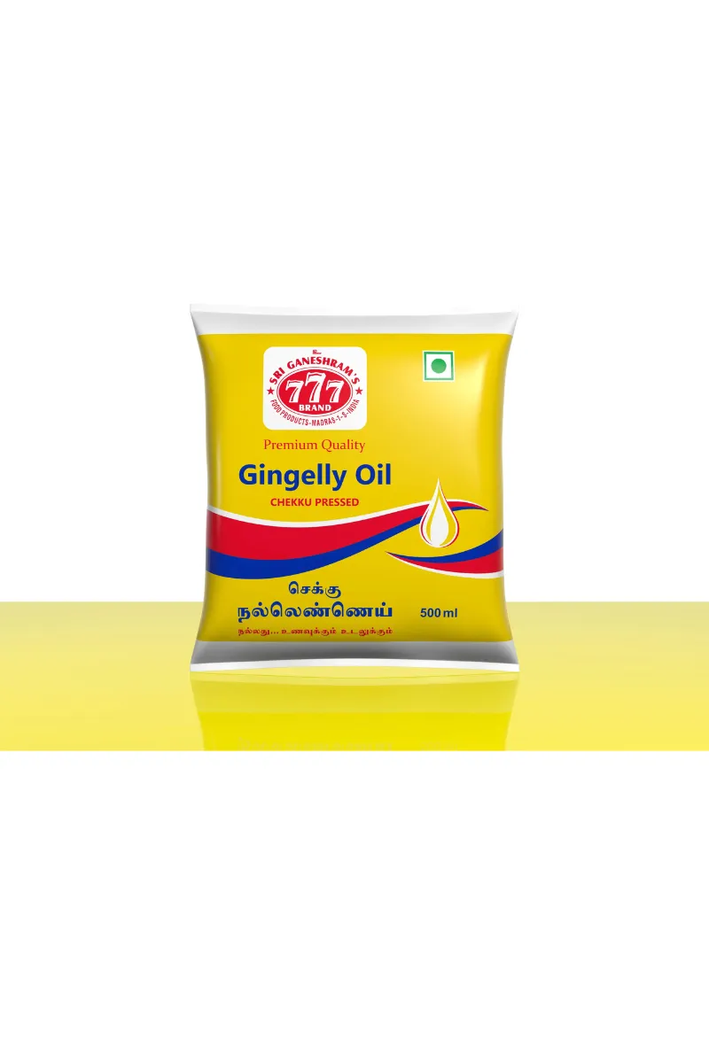 777 Gingelly Oil / Sesame oil, Cold Pressed - 500ml