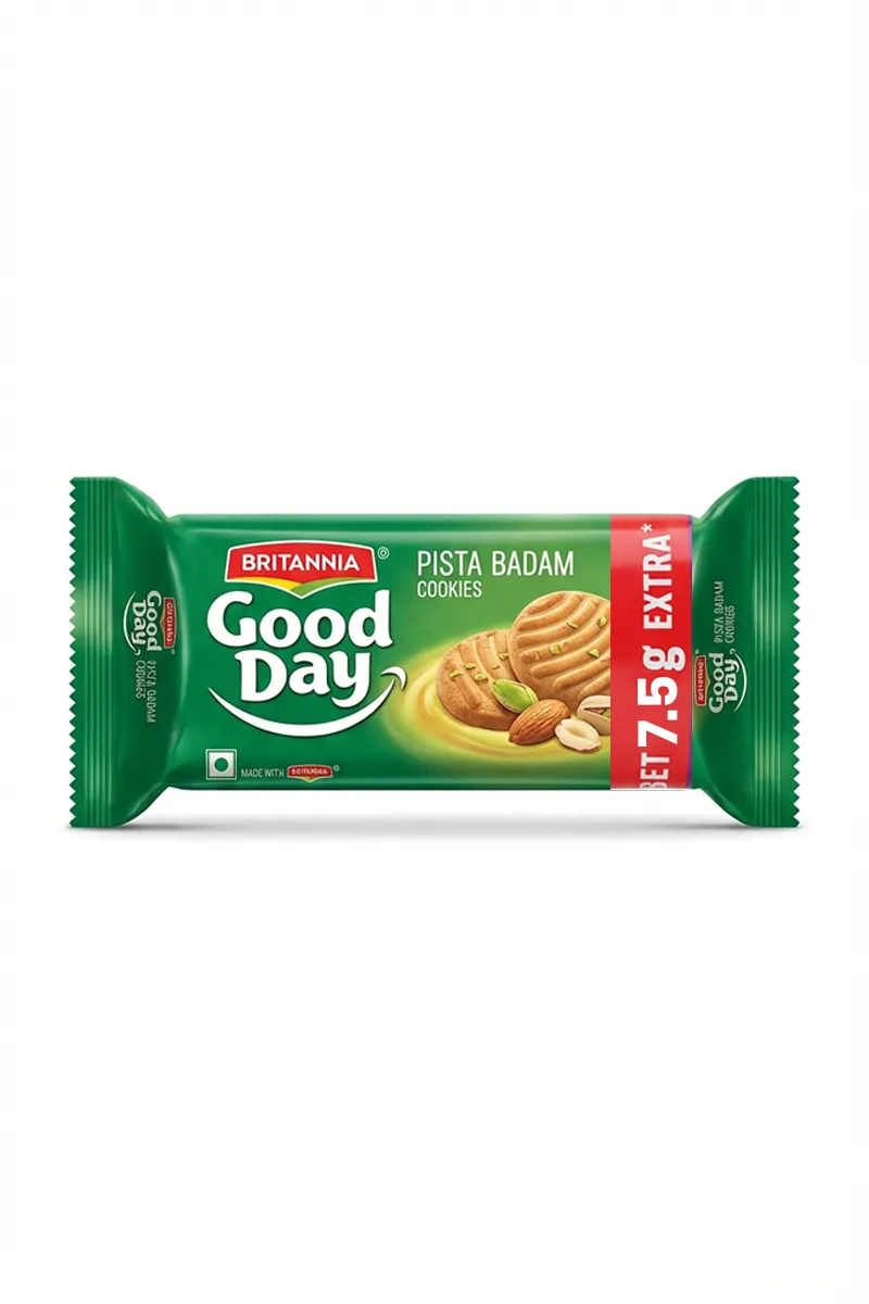 Britannia Good Day Pista Badam Cookies - 52.5g 