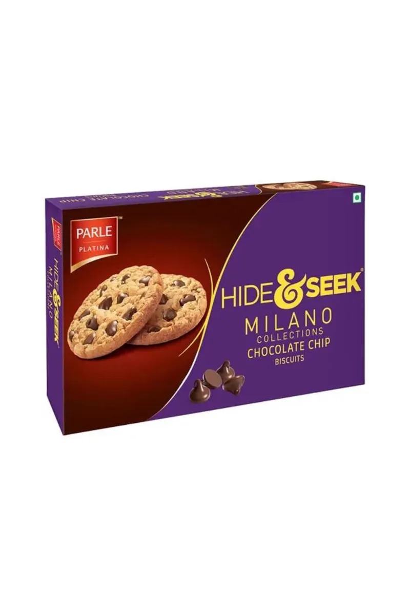 Parle Platina Hide & Seek Milano Chocolate Chip Biscuits - 120g