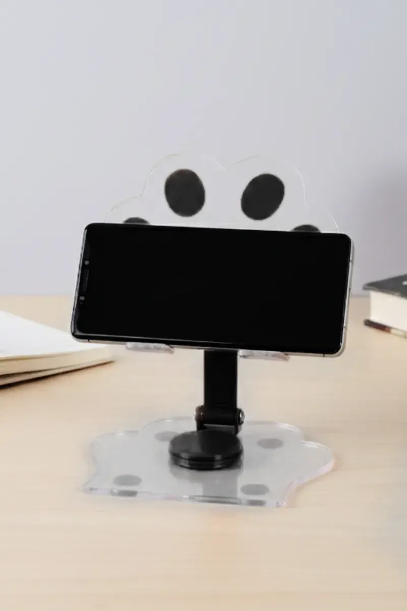 Tablet and Mobile Holder with 360° Rotation (Black)