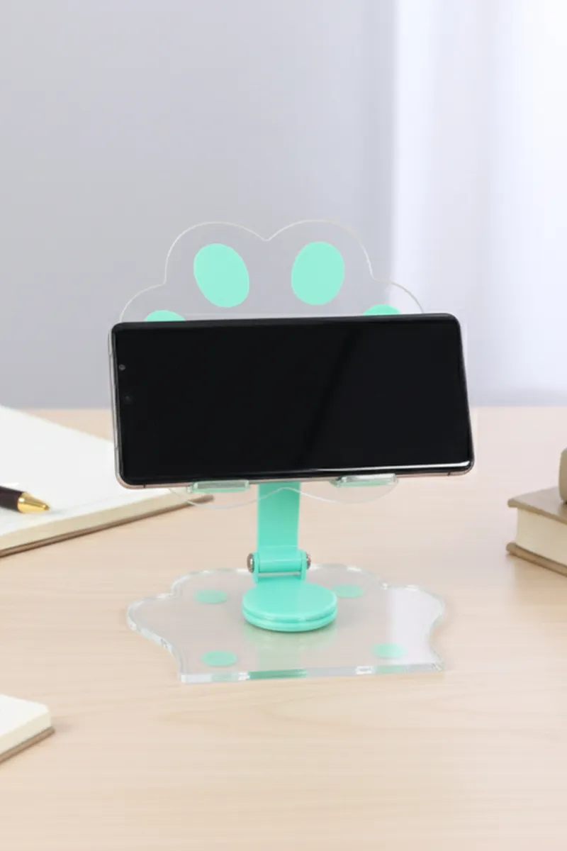 Tablet and Mobile Holder with 360° Rotation (Green)