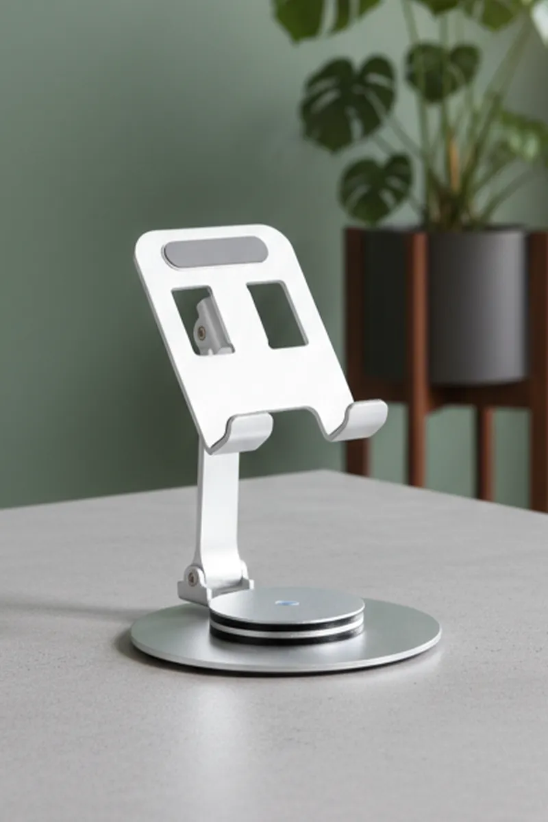 Aluminium Alloy + Carbon Steel Plate + ABS 360° Rotatable Mobile Stand