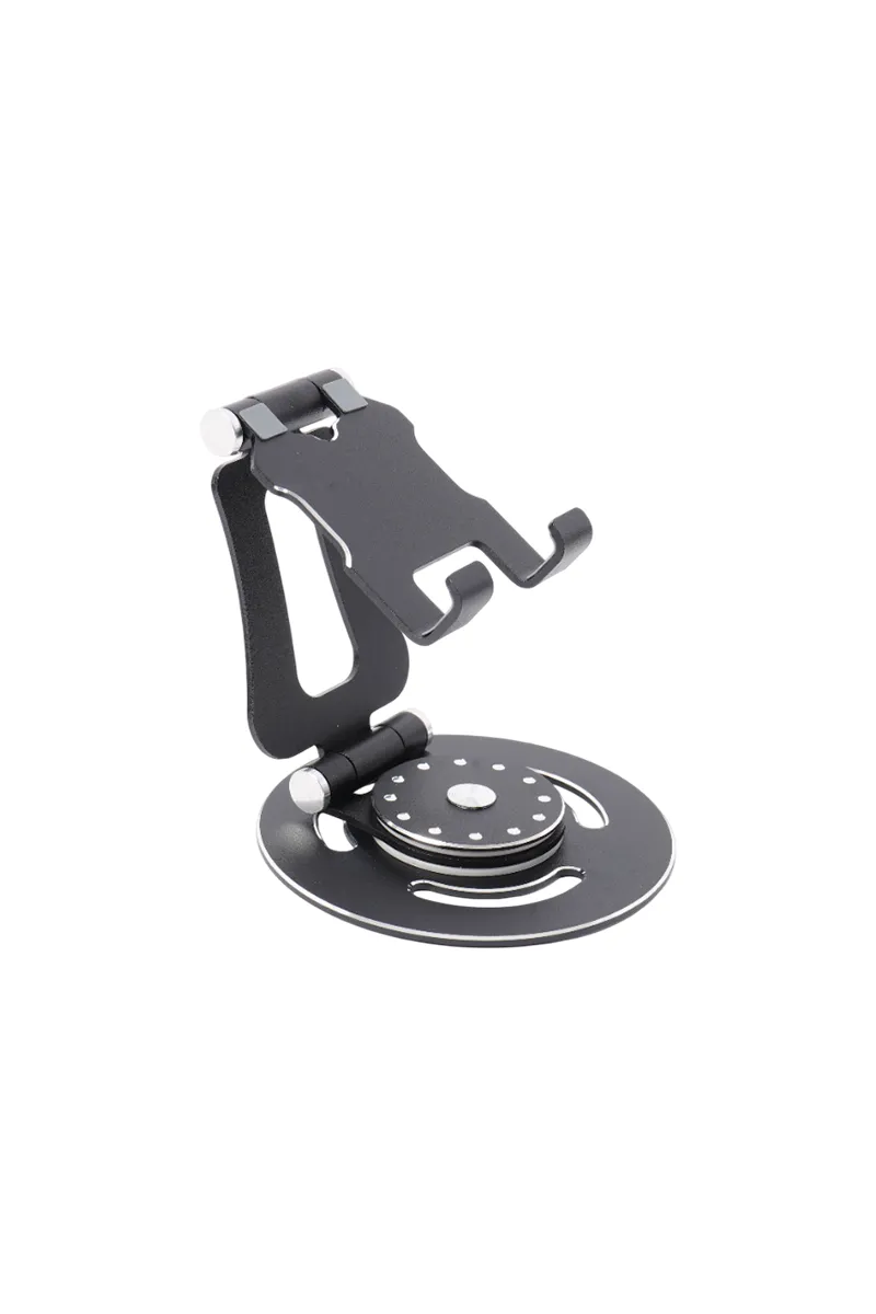 Aluminum & Silicone 360° Rotatable and Foldable Tabletop Mobile Stand