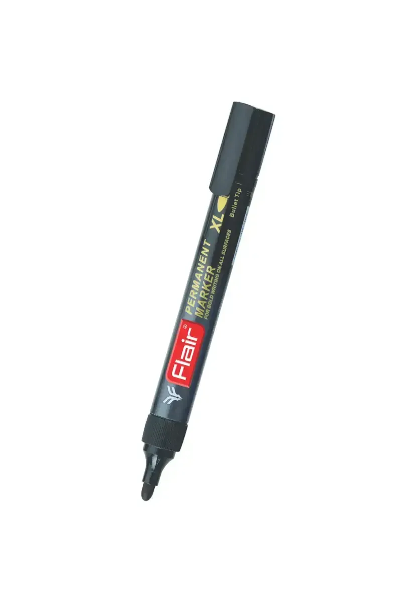 Flair Creative Permanent XL Marker , Black - Pack of 1