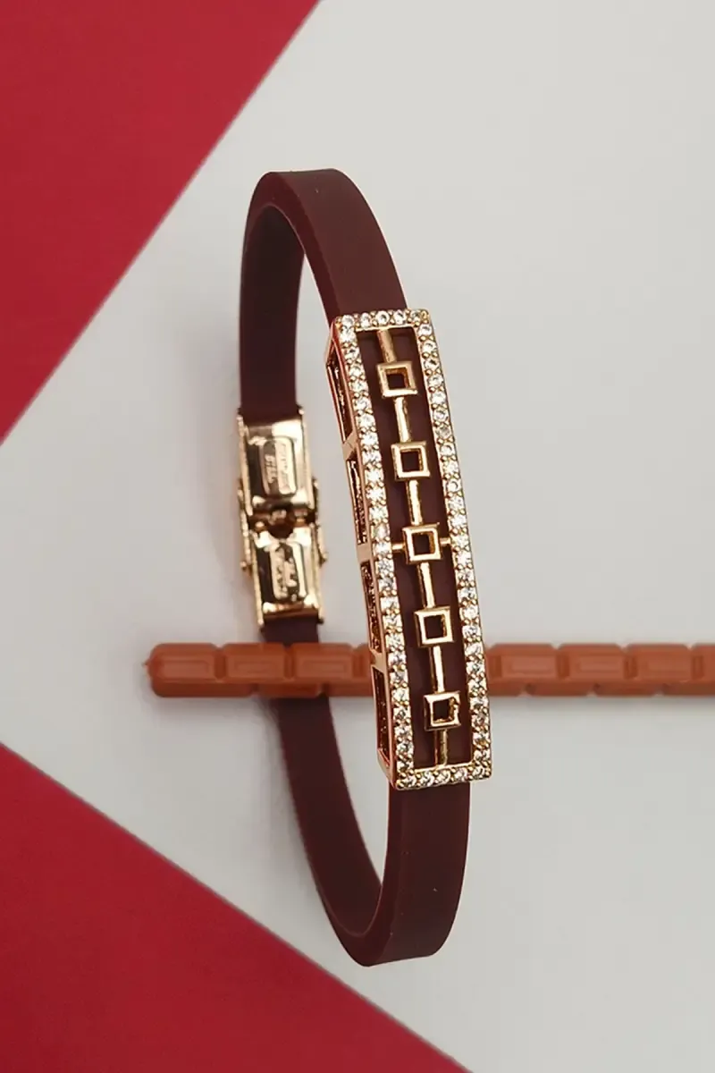 Brown Strap Bracelet for Women