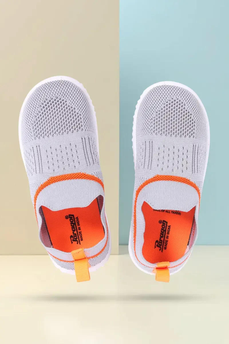 Knit Textured Slip-On Casual Shoes for Boys 0355203GRE