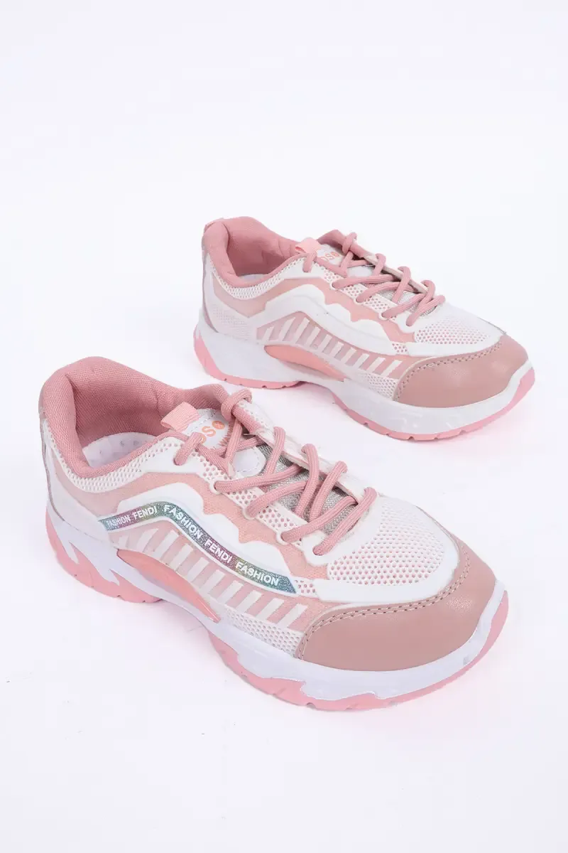 Lace-Up Sports Shoes for Women – Stylish with Cushioned Sole