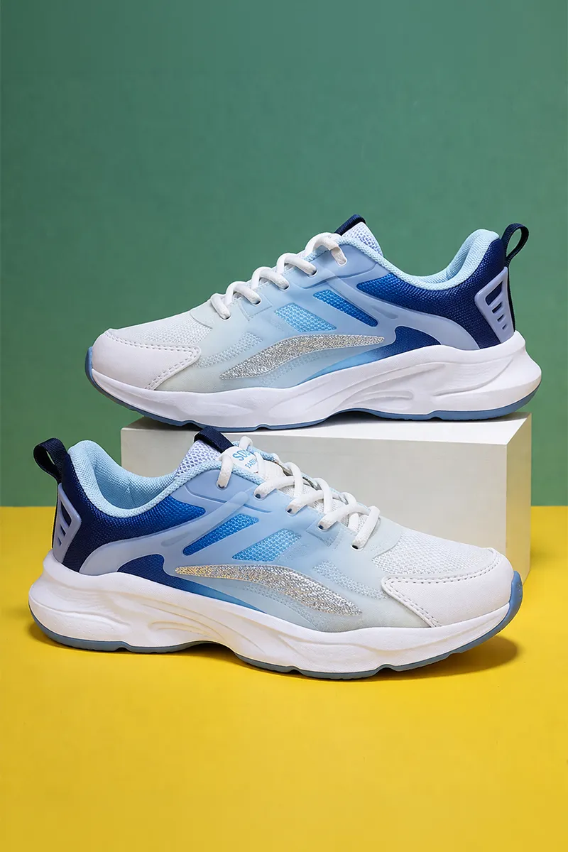 Lace-Up Sports Shoes for Women – Lightweight with Cushioned Sole 0356936AIRBLU