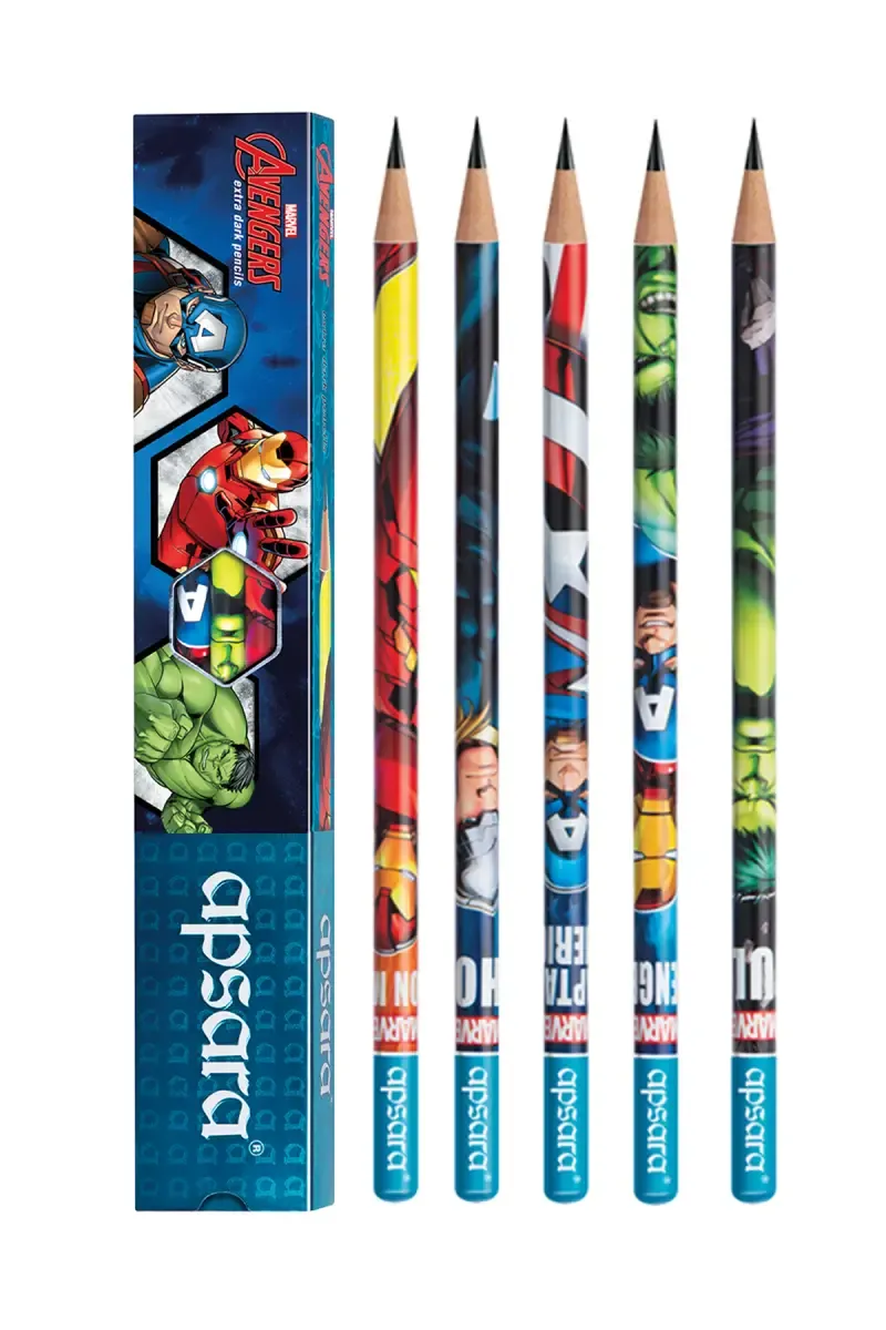 Apsara Avengers Extra Dark Pencil - Pack of 10