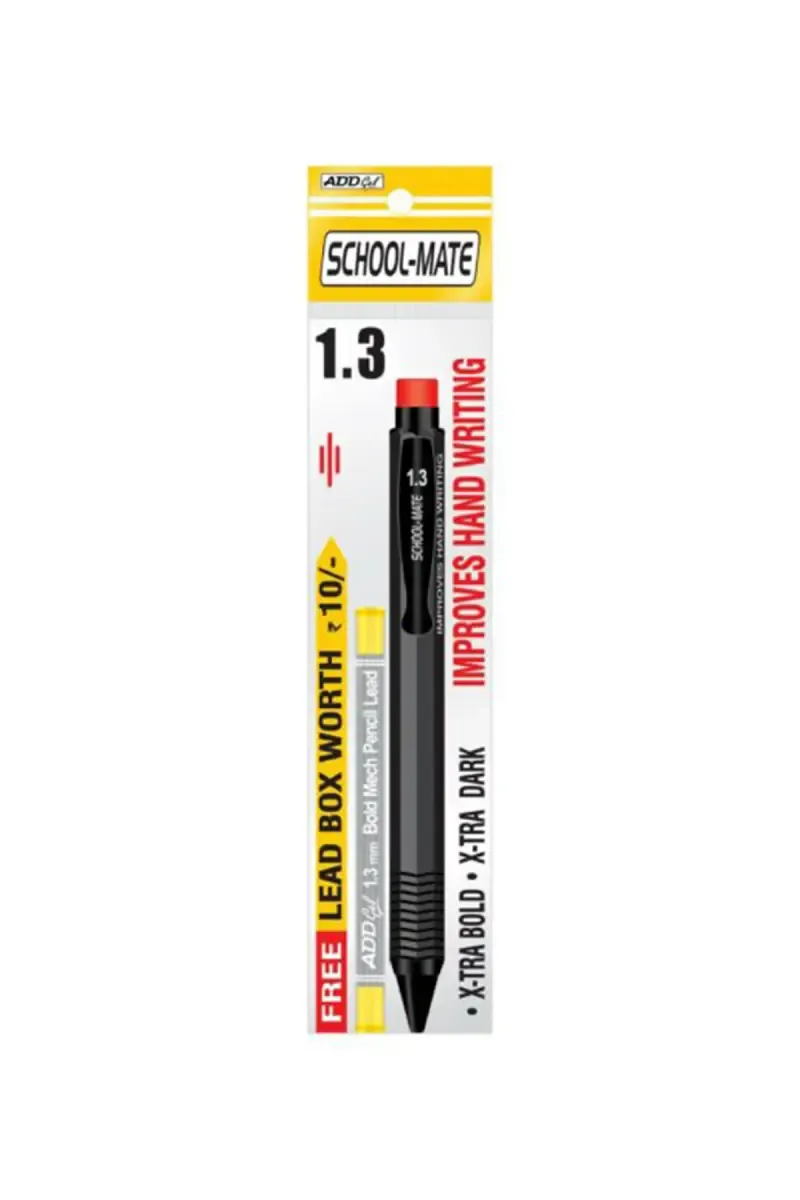 Add Gel School-Mate Mechanical Pencil with Lead box - 1.3mm Tip