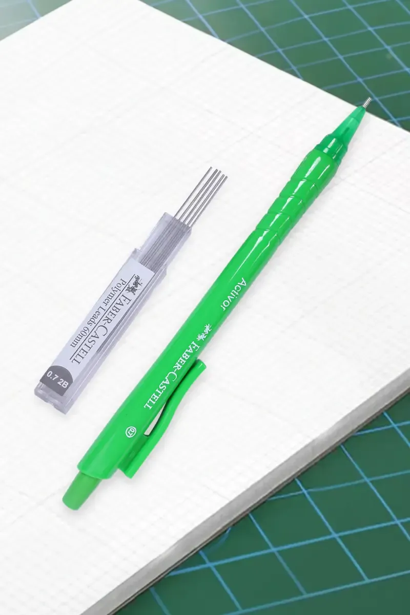 Faber Castell Activor Mechanical Pencil 0.7mm  (Green, Pack of 1)