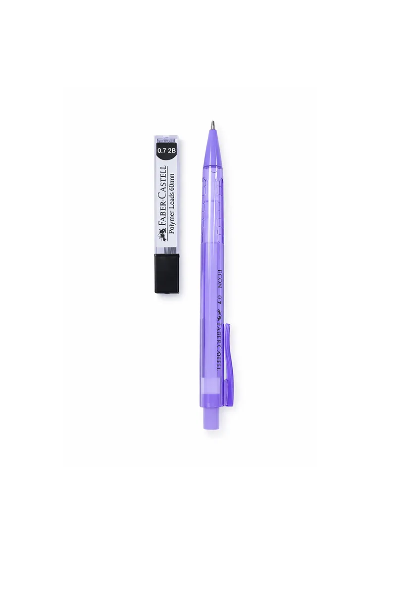 Faber-Castell Econ Mechanical Pencil 0.7 mm (Purple) – Pack of 1