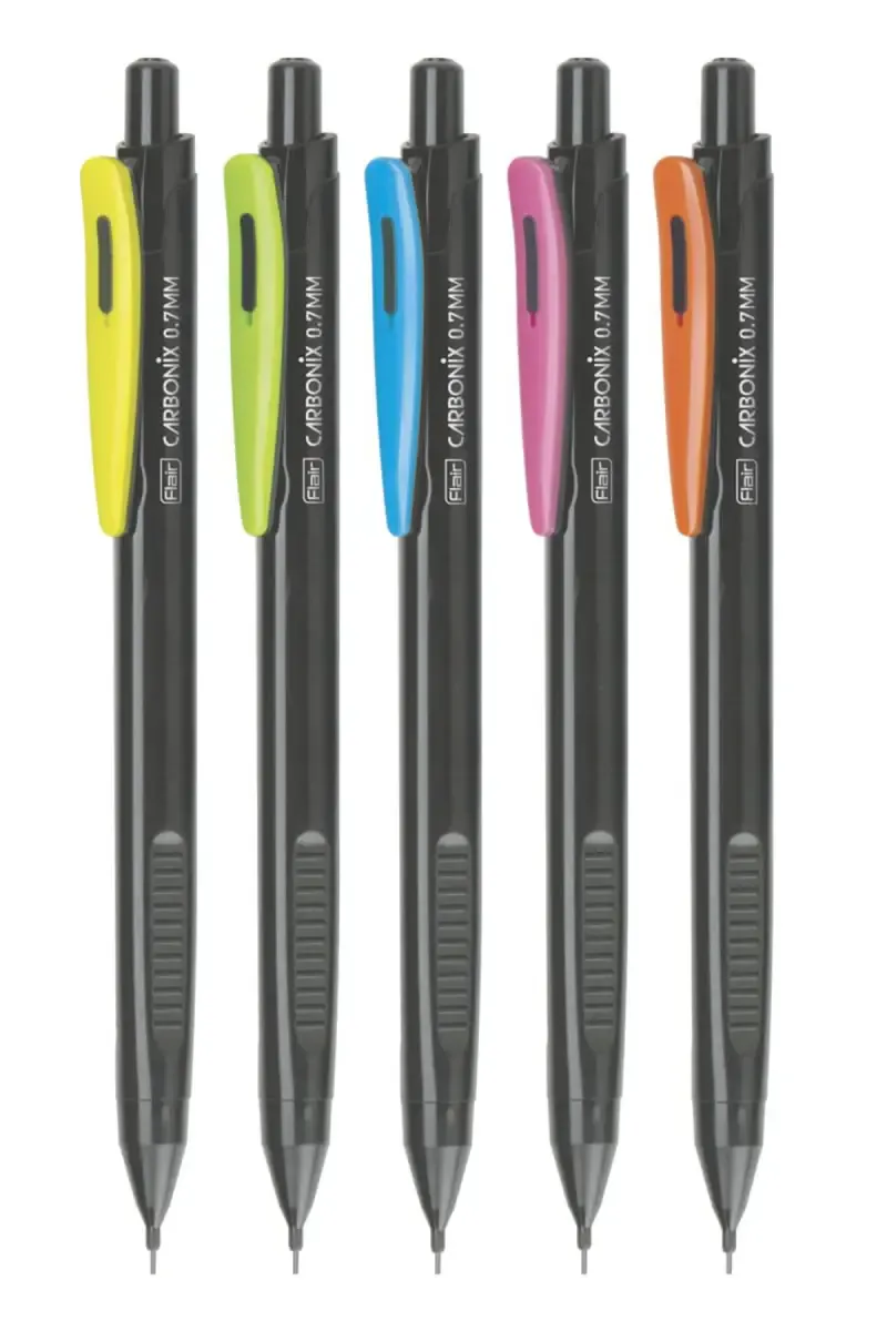 Flair Creative Carbonix Neo Mechanical Pencil (0.7mm) - Pack Of 5