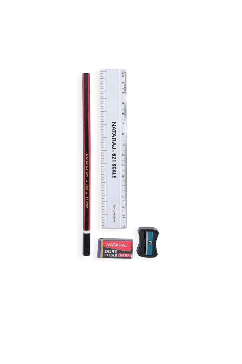 Natraj Best of Luck Kit - Pack of 4