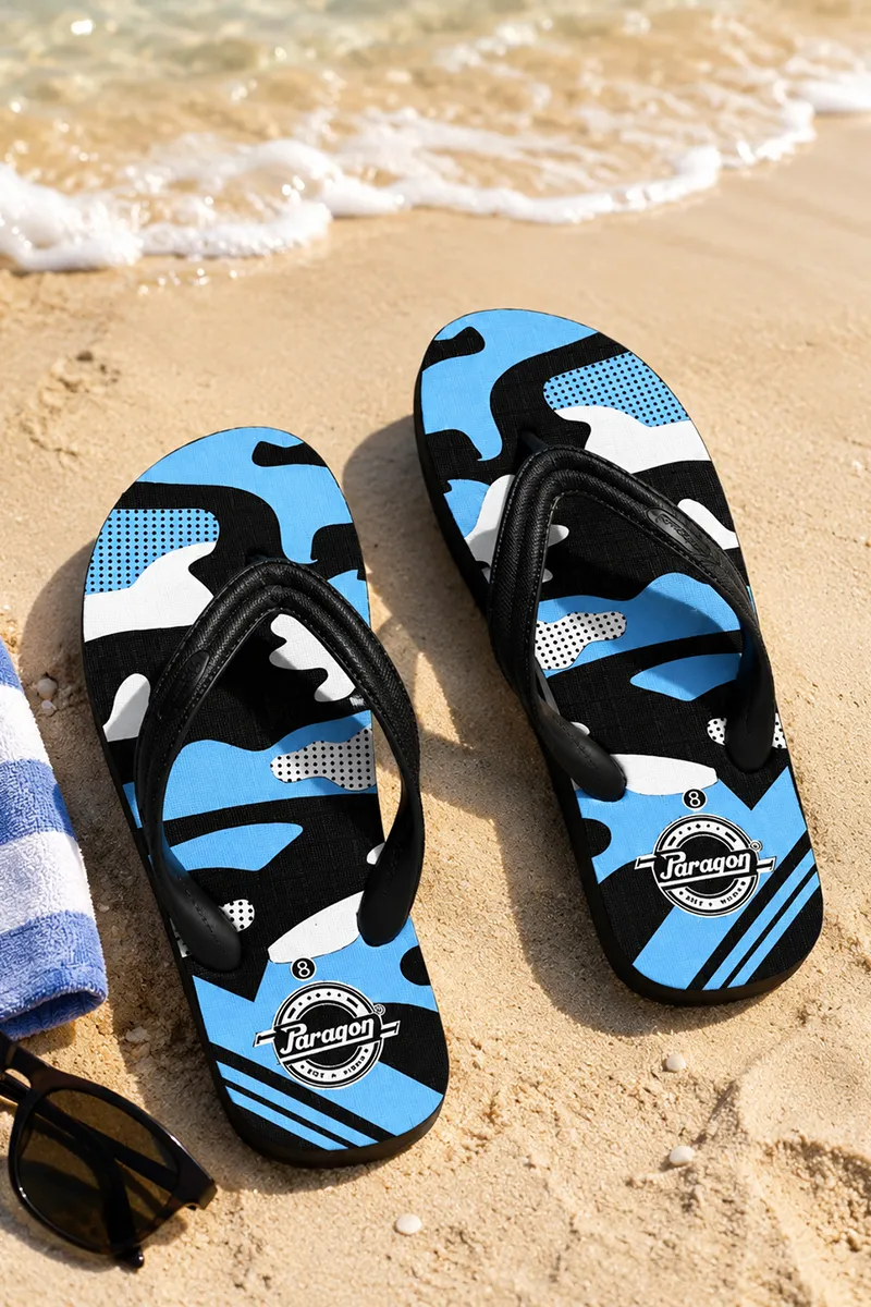 Casual Flip Flops for Men 0358949BLU