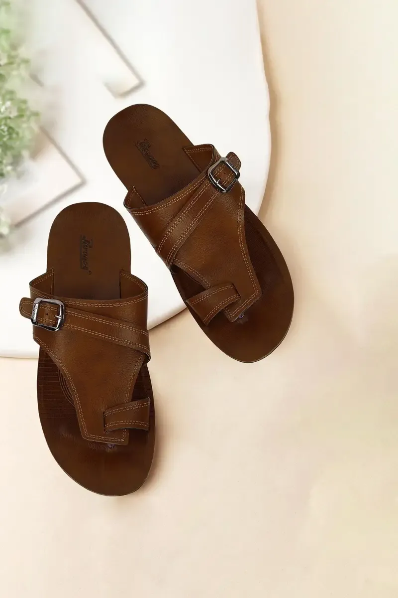 Casual Sandal-Style Slipper for Men - Cushioned Soles