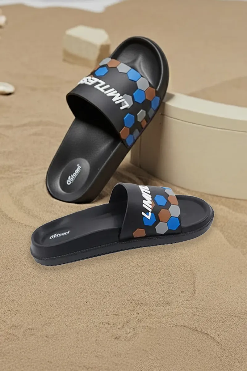 Slip-On Slides for Men - PROLITE-07 0359107BLA2