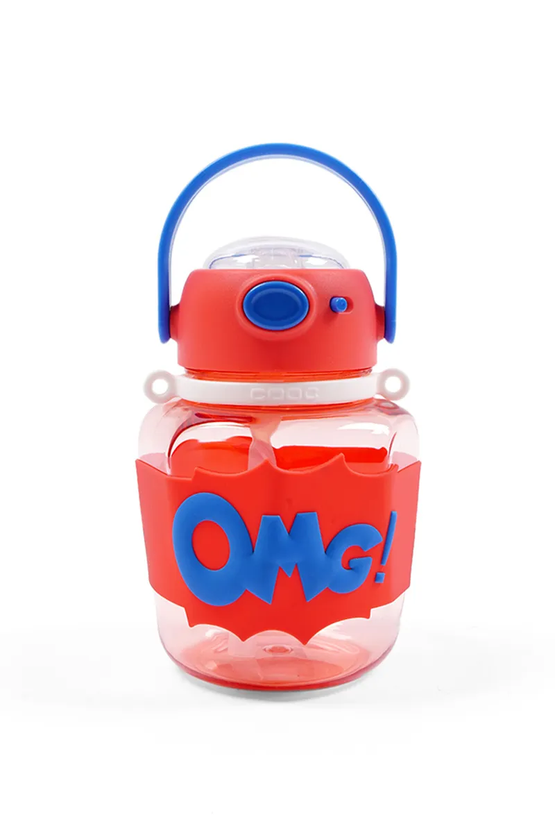 Plastic Water Bottle - 650 ml 036039RED650ML