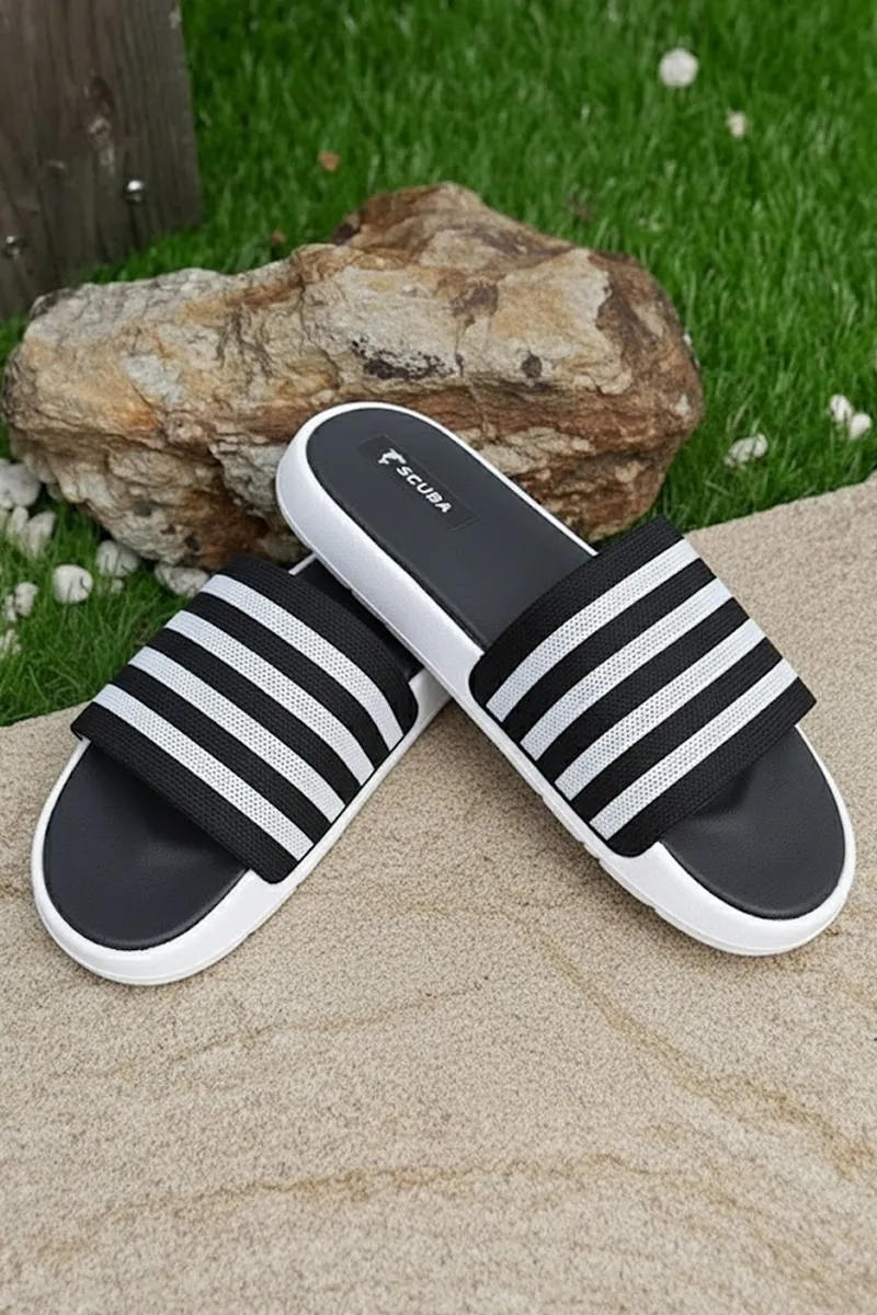 Casual Slip-On Slides for Men 0361296BLA
