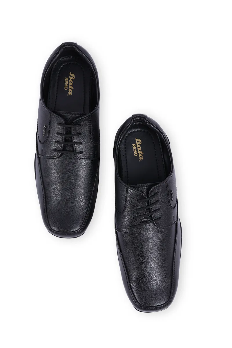 Formal Lace-Up Shoes for Men - Square Toe Design 0361388BLA