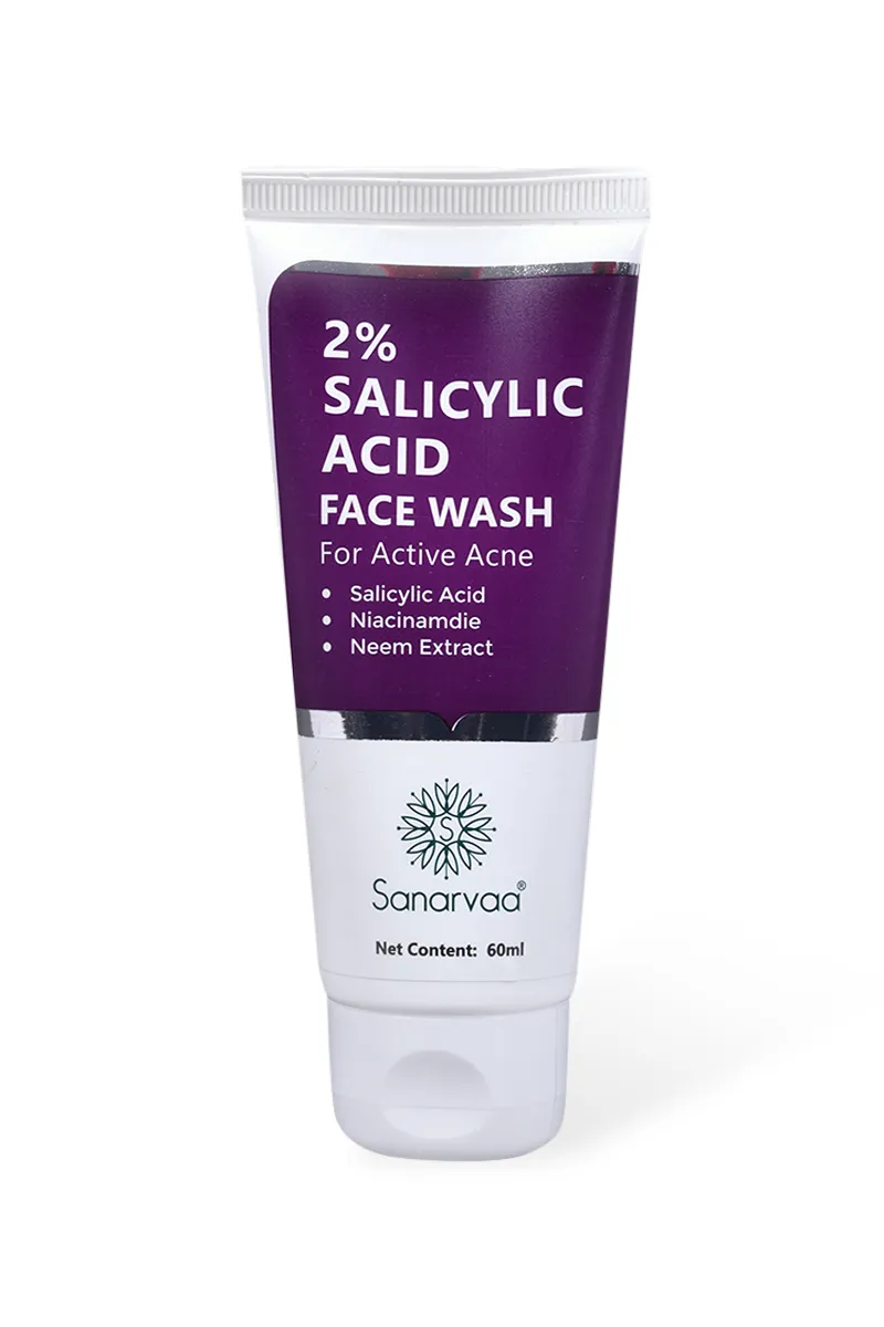 Sanarvaa Salicylic Acid Face Wash