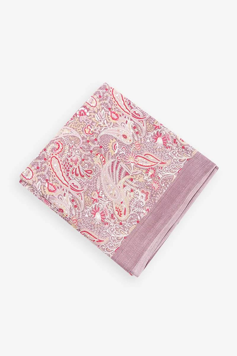 Synthetic Paisley Printed Saree for Women	 036219MAUFRESIZ