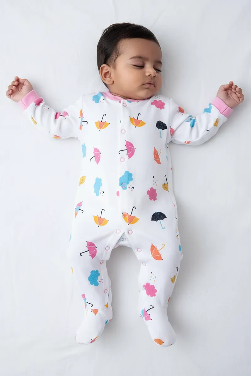Rompers for Babies - White