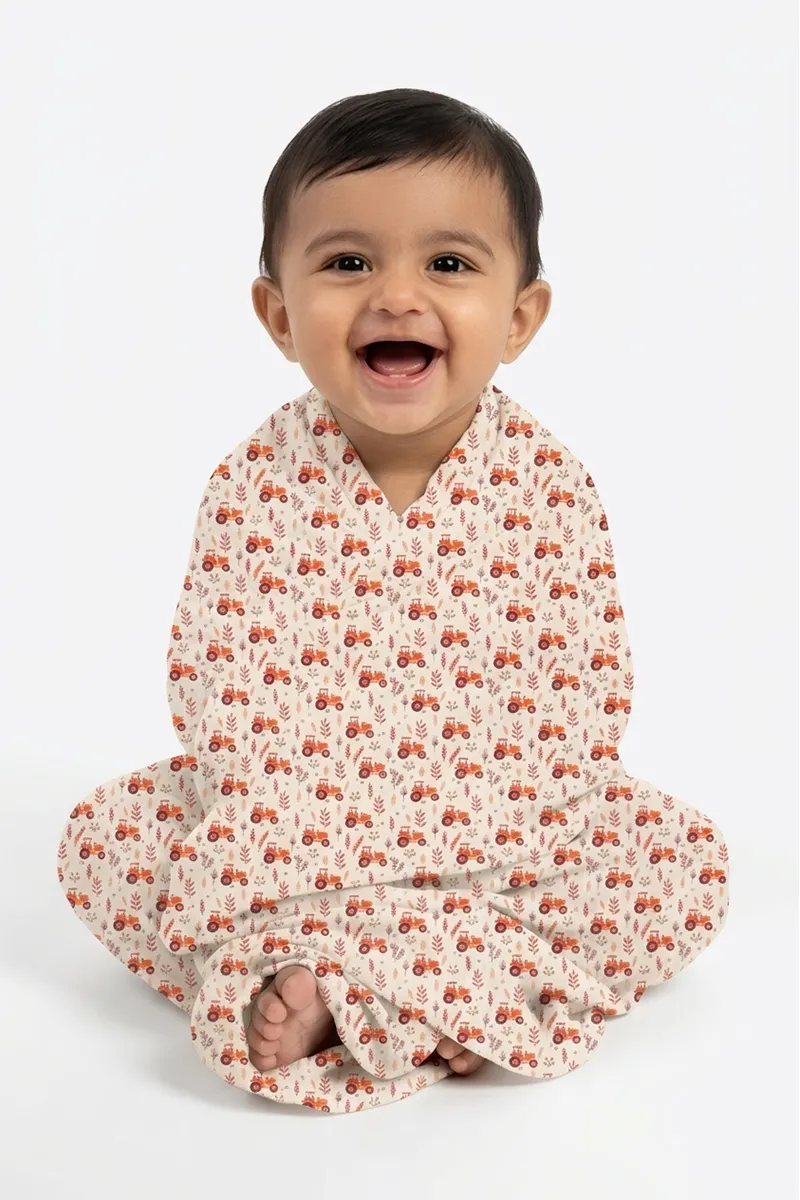 Cotton Towel for Babies - Off White