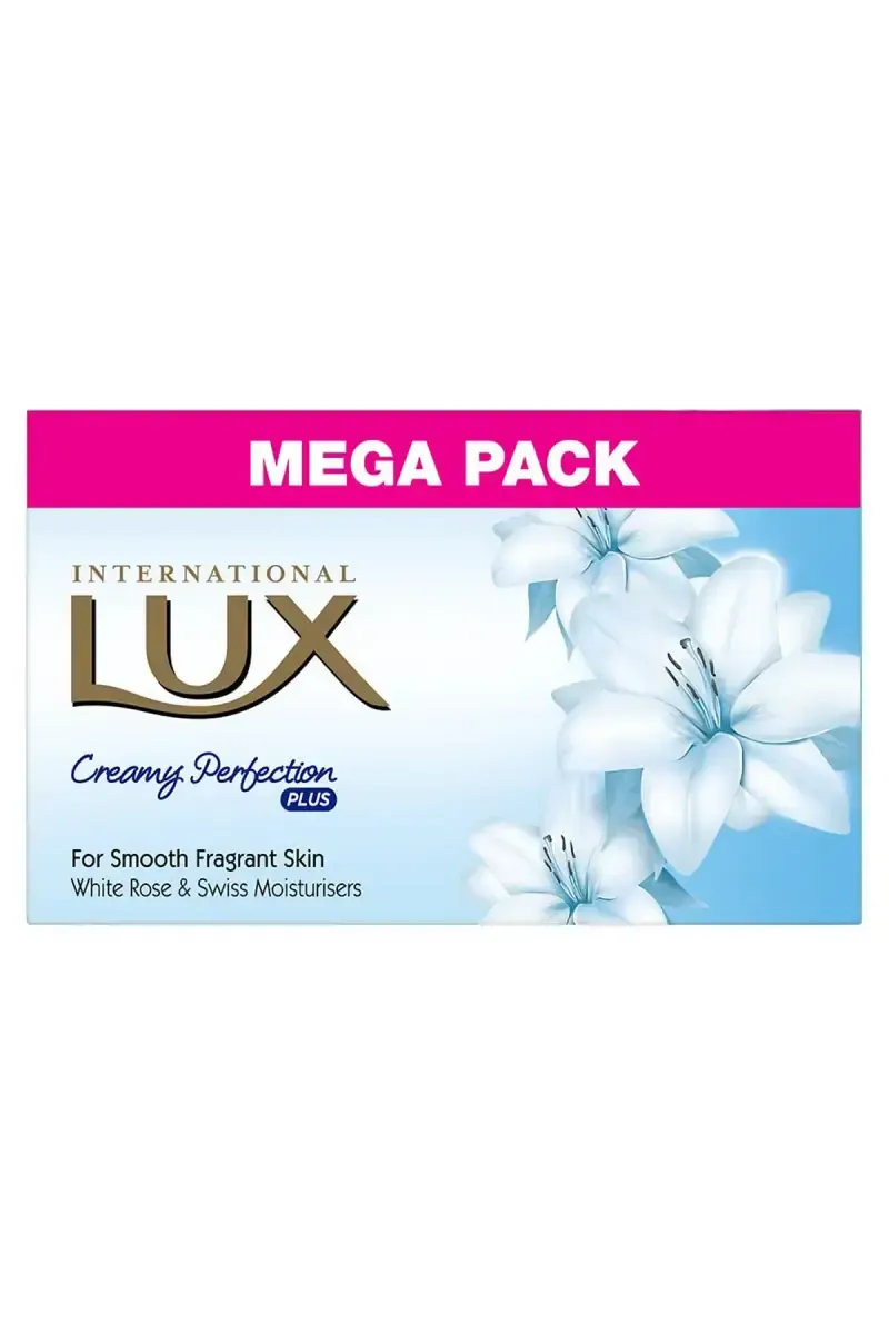 Lux International Creamy Perfection Plus bathing Soap - 500 g (4 X 125 g)