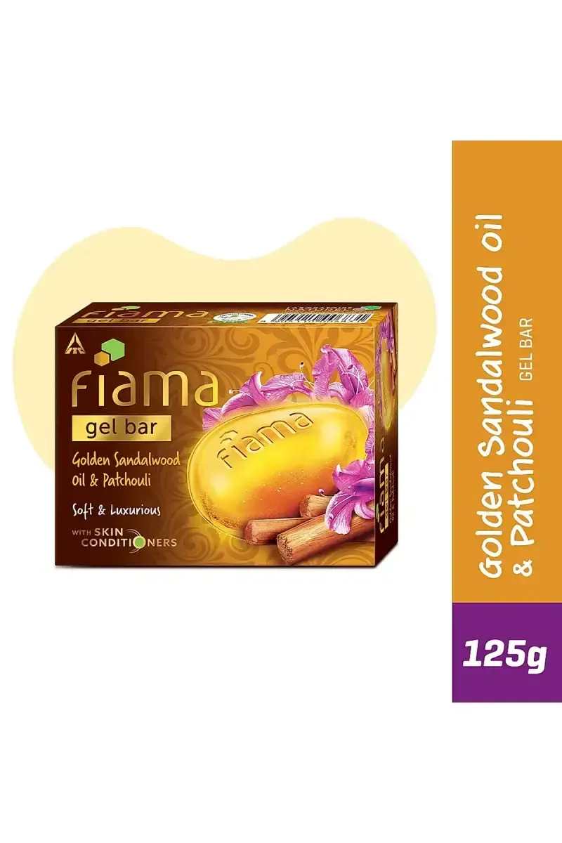 Fiama Golden Sandalwood Oil & Patchouli Gel Bar - 125g