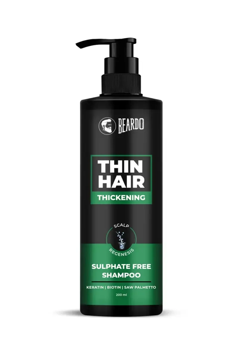 Beardo Thin Hair Thickening Sulphate free Shampoo - 200ml