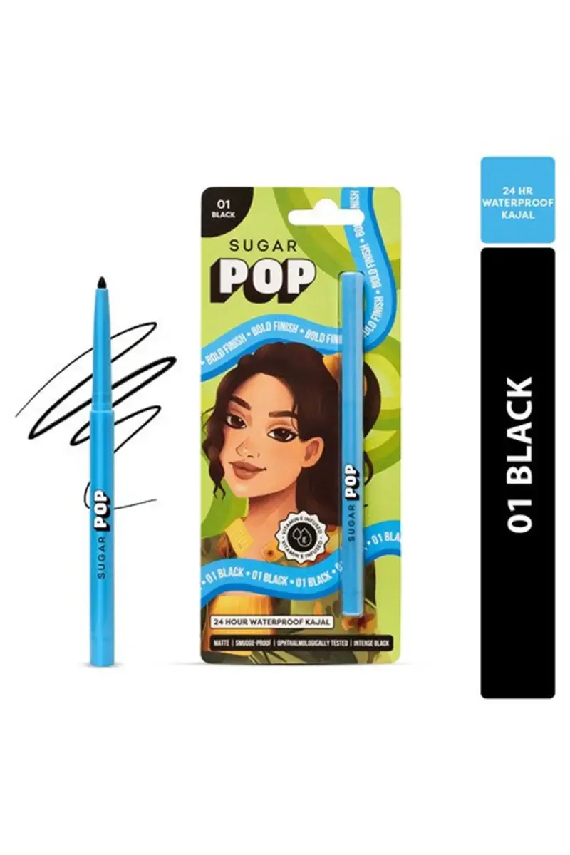 Sugar Pop 24 Hour Waterproof Kajal - Black