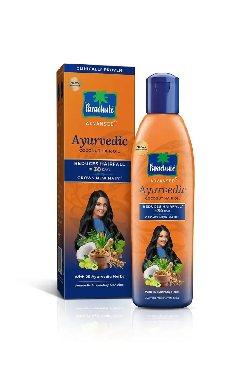 Parachute Advansed Ayurvedic Coconut Hair Oil - 180ml