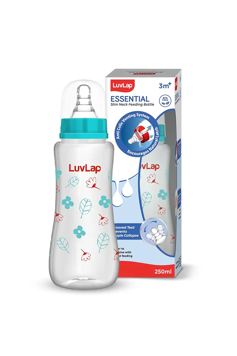 Neck Feeding Bottle Flower 250ml