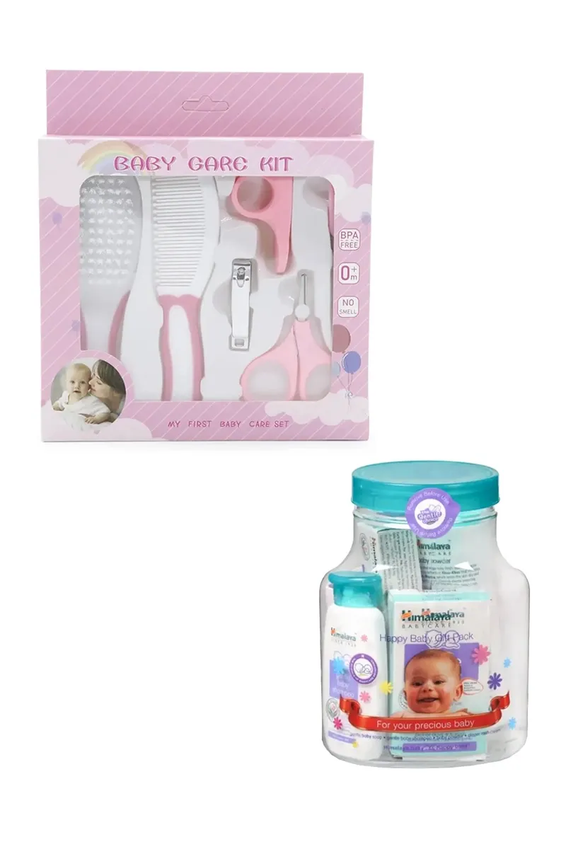 Mommas 6-Piece Baby Grooming Kit + Baby Care Hygiene Gift Pack Combo