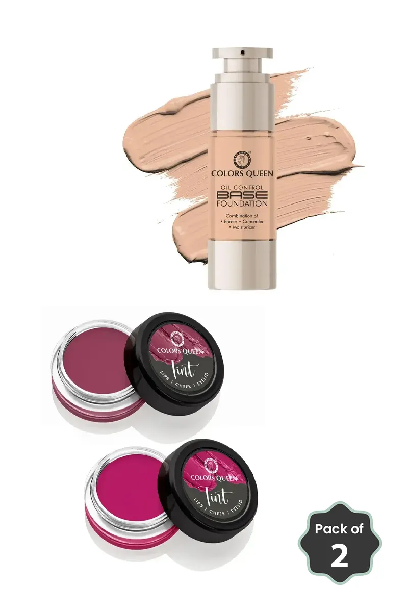 Colors Queen Perfect Base & Tint Combo (Foundation + Tint Duo)