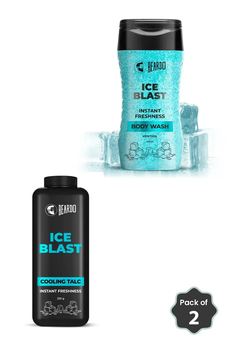 Beardo Ice Blast Men’s Freshness Combo 2