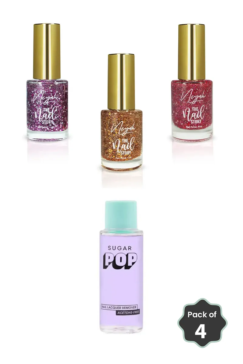 The Nail Story Nail Art Combo with Sugar Pop Remover