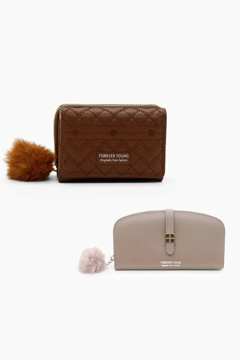 Pack of 2 Purse Set for Women & GirlsBGCOMBO00039MUL