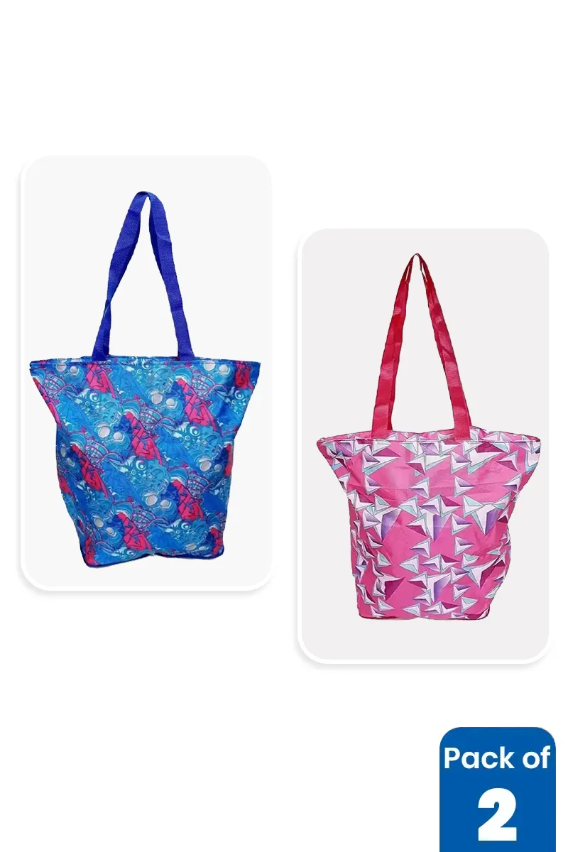 Folding Thaila Shopping Hand Bags - Pack of 2