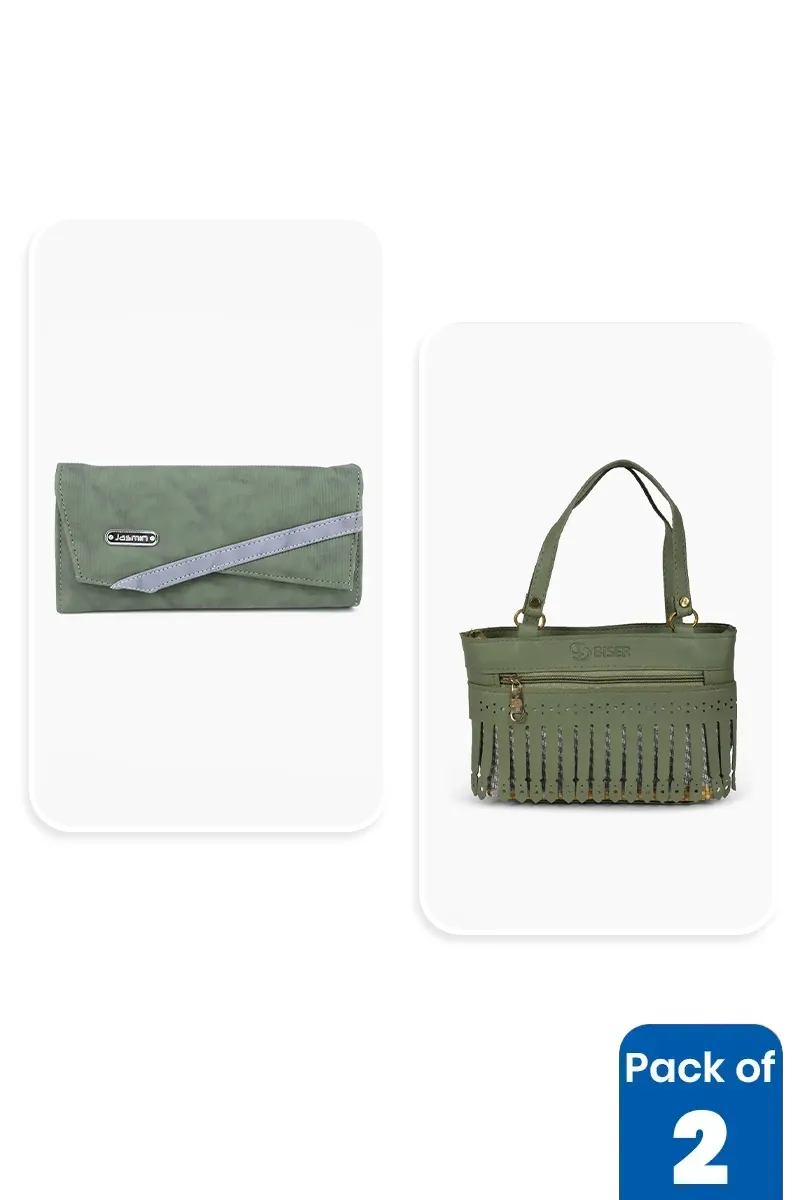 Small Tote Bag & Casual Purse Combo for Women