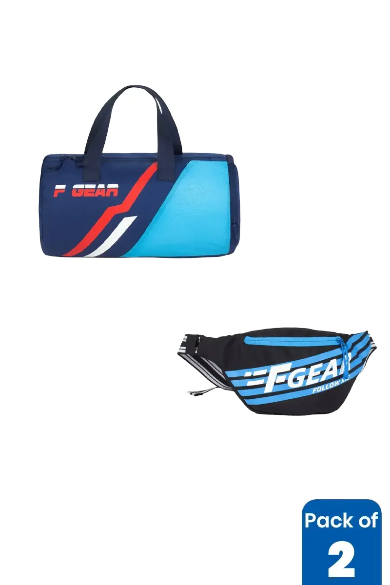 23L Gym Bag & 1L Waist Bag Combo