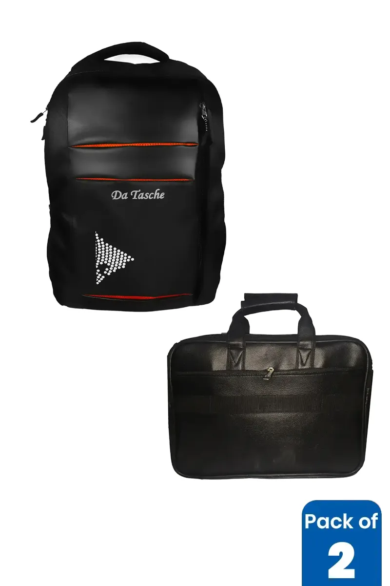 35L Laptop Backpack & 15 Inch Messenger Bag Combo